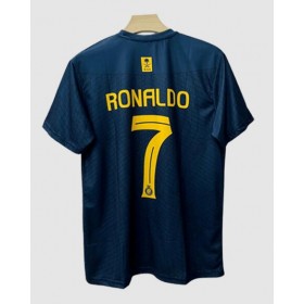 Al-Nassr Cristiano Ronaldo #7 Borta Kläder 2023-24 Kortärmad
